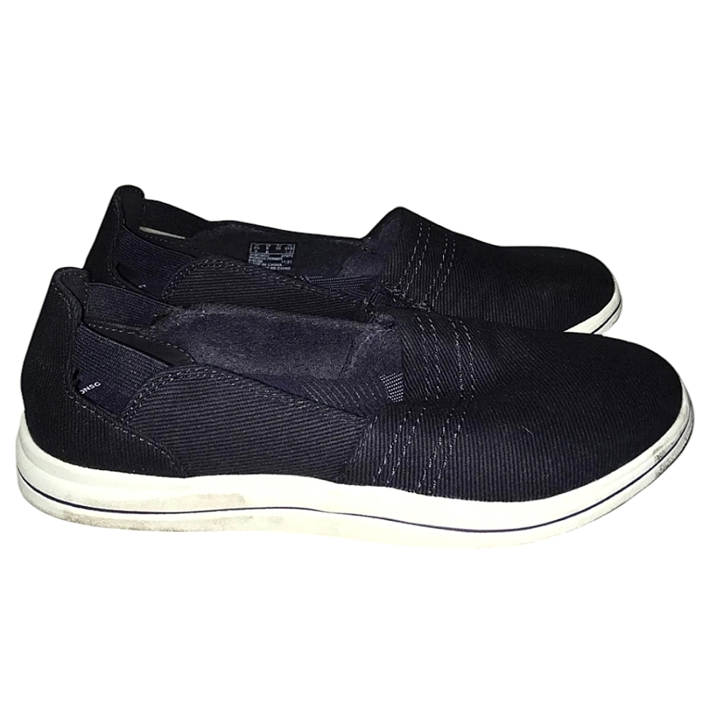 Clarks Cloudsteppers Breeze Step Women's Slip On Shoes Size 5 M Dark Navy Blue